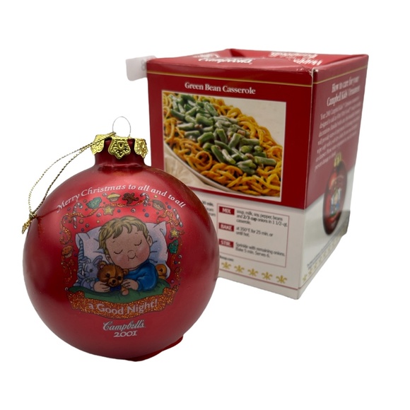 Rare 2001 Campbell's Glass Ornament - Collector's Edition - Picture 2 of 4